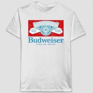 Men's Medium Budweiser Short Sleeve Graphic T-Shirt